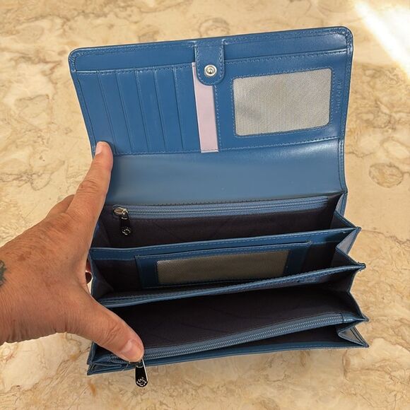 NWOT Samsonite Long Wallet Vegan Leather - Picture 11 of 15